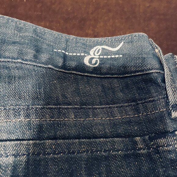 NEW with tags Earnest Sewn Skinny Jeans 25 Decca 28X33 low rise dark wash denim - Picture 2 of 8